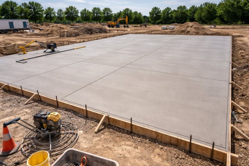 Commercial Slab Installation in Grand Rapids, MI