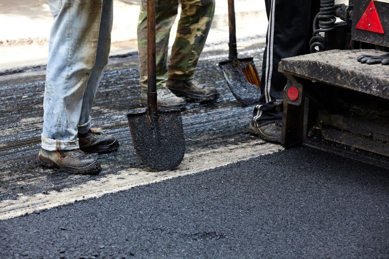 Asphalt Paving Installation detail