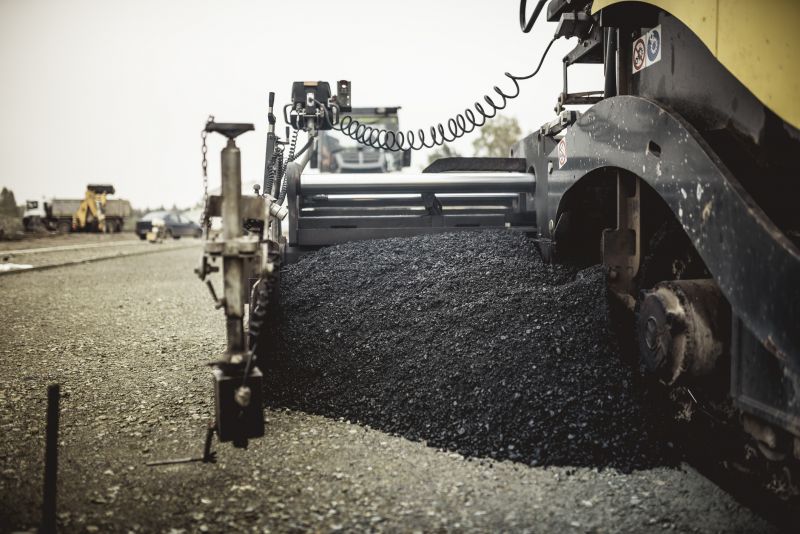 Asphalt Paving Installation detail