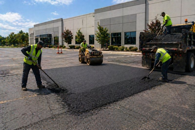 Parking Lot Repair in Los Angeles, CA